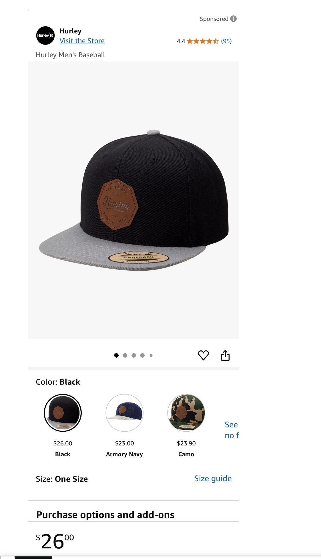 Hurley Men's Baseball