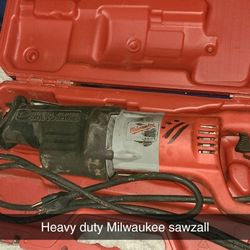 Milwaukee Heavy Duty Sawzall 
