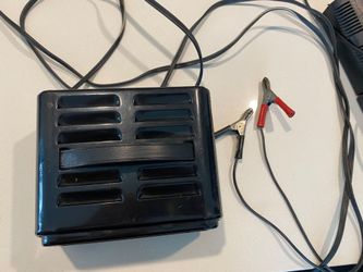 Portable car battery charger