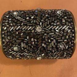 Vintage Hand Beaded Possible Marie Laure Chamont Cuff Bracelet