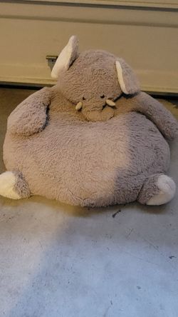 Large Plush Elephant Chair for kids