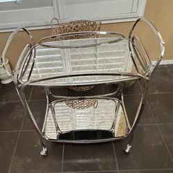 West Elm Mid Century  Gold Bar Char