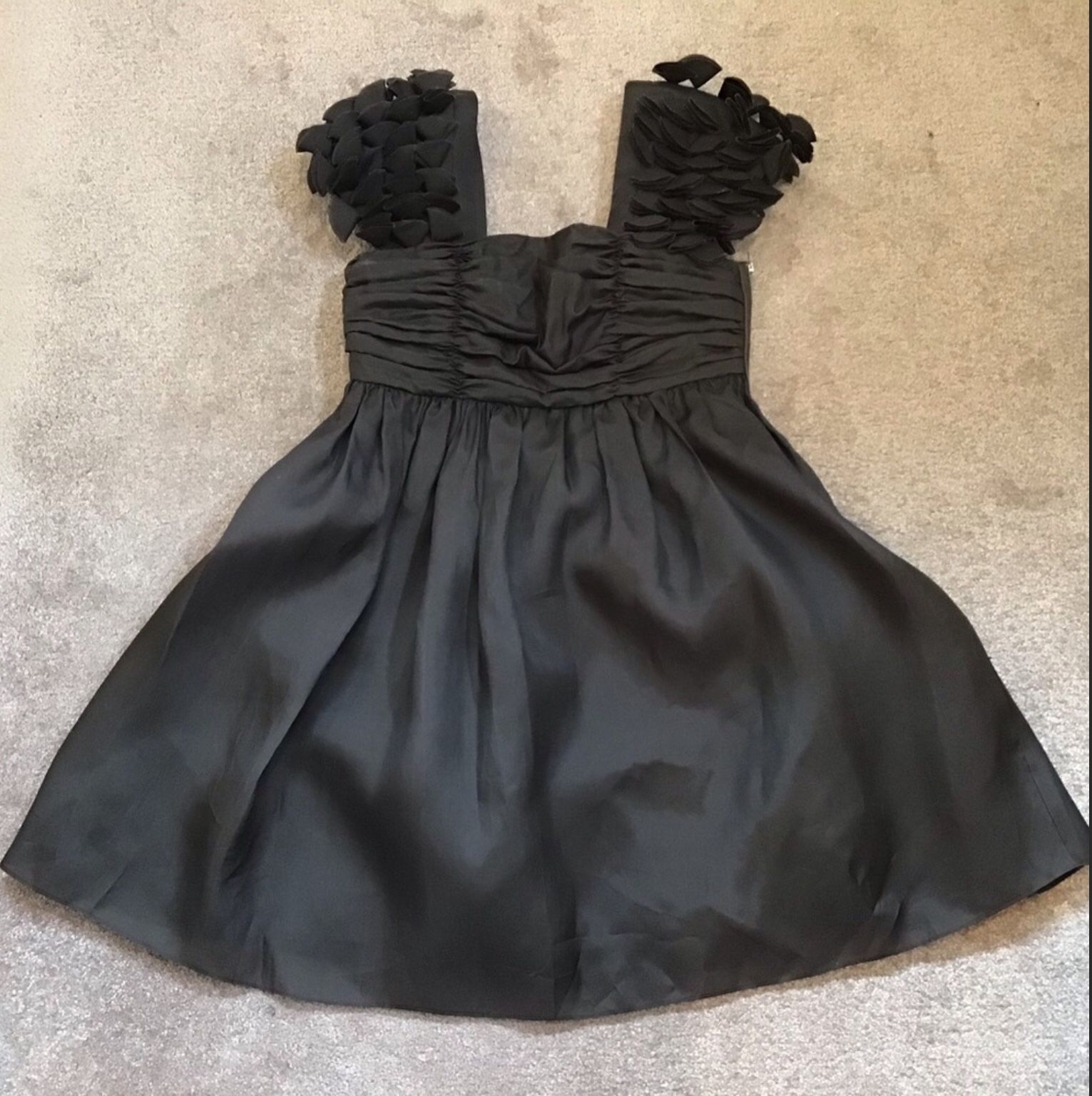 NWOT-EQ:IQ 100% silk dress( party, cocktail, wedding, prom, Homecoming)retail $755