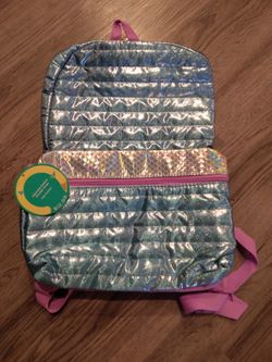 Girls Mermaid Back Pack (New)