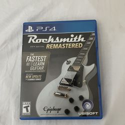 rocksmith 2014 PS4 edition