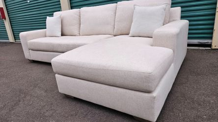 FREE DELIVERY!!! Pottery Barn "Big Sur" 2pc Sectional Couch ($5K Retail...SAVE BIG at 60%+ OFF!!!)