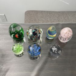 Murano  Glass Eggs 