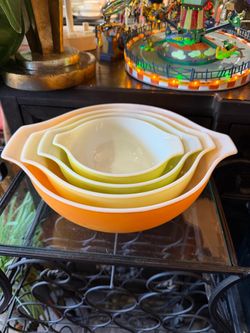 Set of Four Vintage bowls