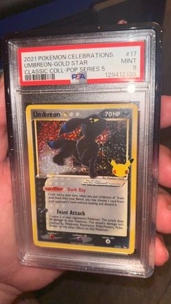 PSA 9 Umbreon Gold Star Celebrations Classic Collection