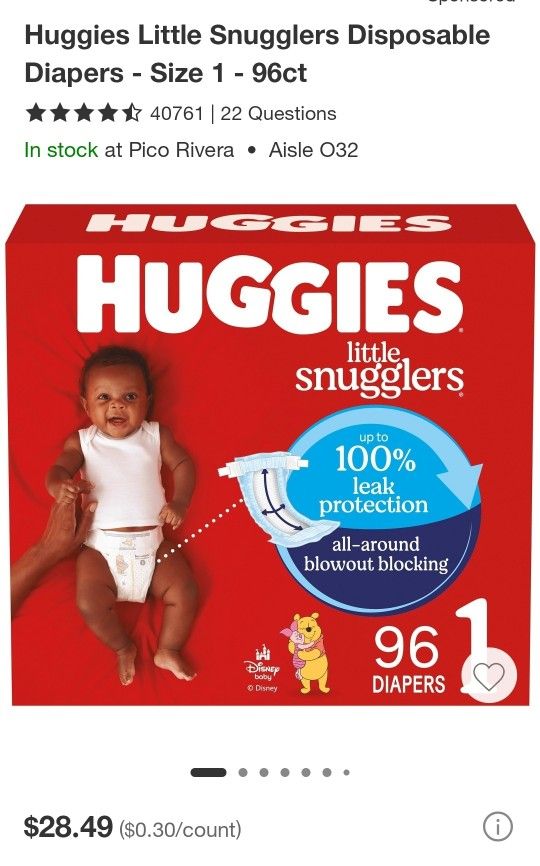 Huggies Diapers