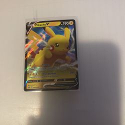 Pikachu V Promo SWSH61