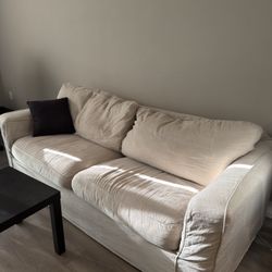 Beige Sofa 