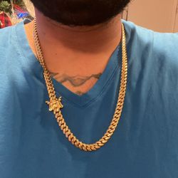 10k Cuban Gold Chain