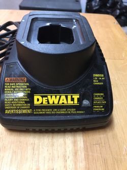 ORIGINAL Dewalt DW9118 Fast Ni-Cad Battery Charger 7.2v- 9.6v-12v-14.4v, TESTED