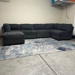 Sectional Sofa Couch Modular Ottoman Delivery Available 🚚