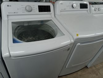 LG top load washer and dryer set - Free delivery