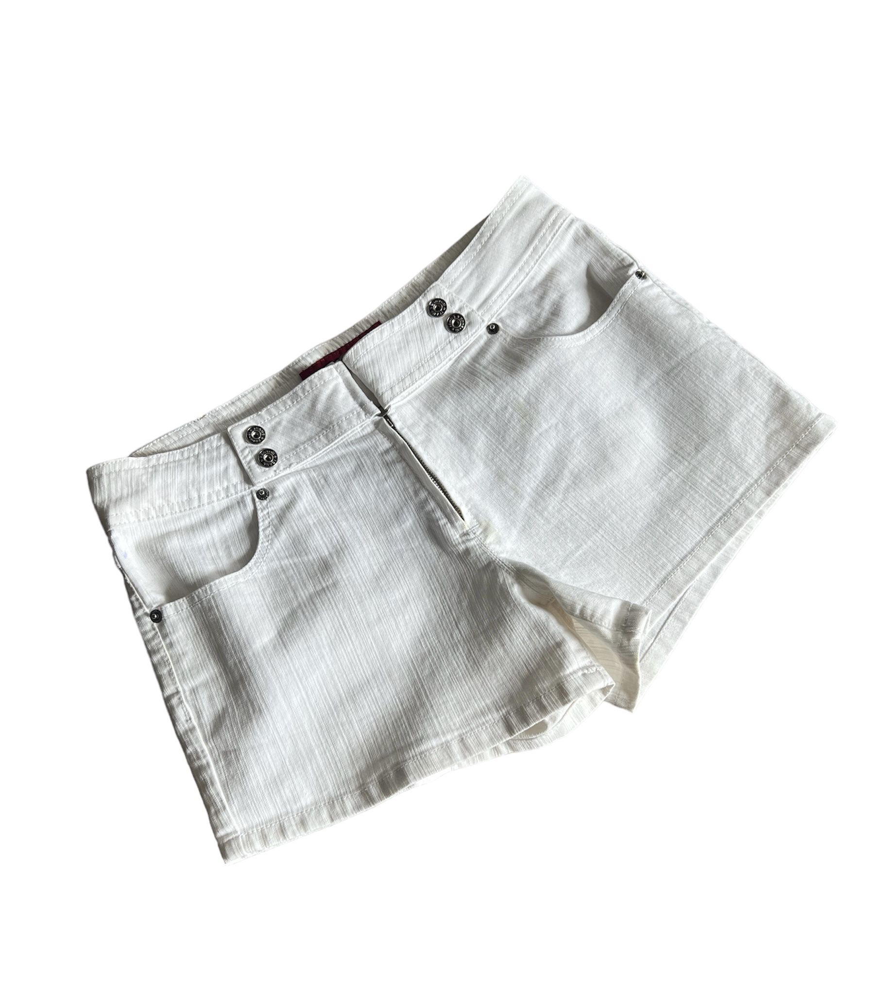 White Zanadi Denim Shorts Sz. 7