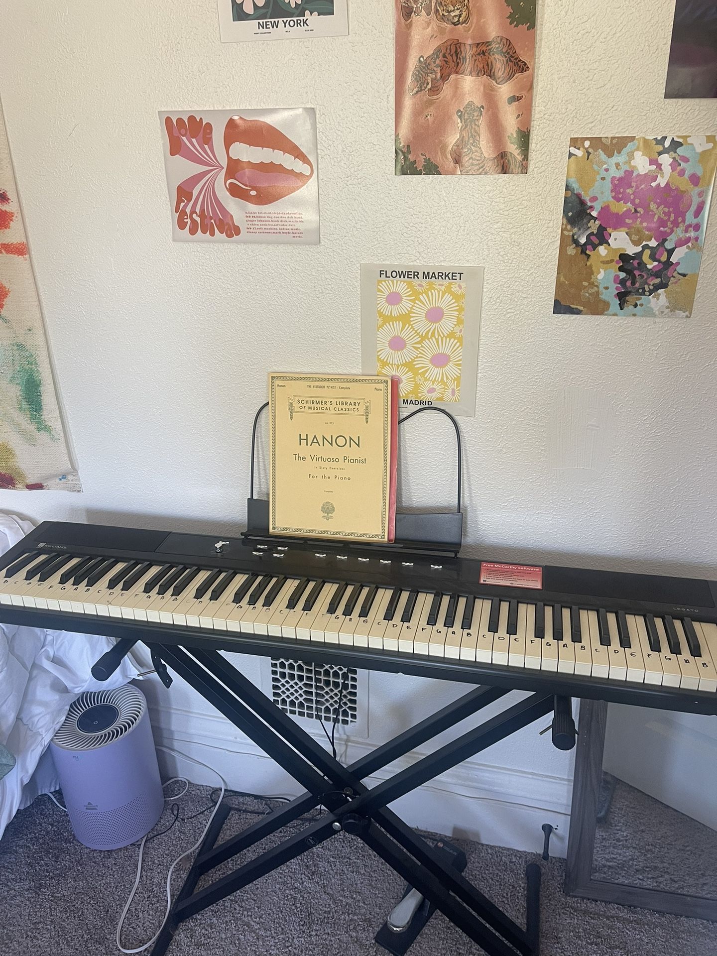 SELLING PIANO FOR $70!!! I Can Take Letters Off, New Condition!!