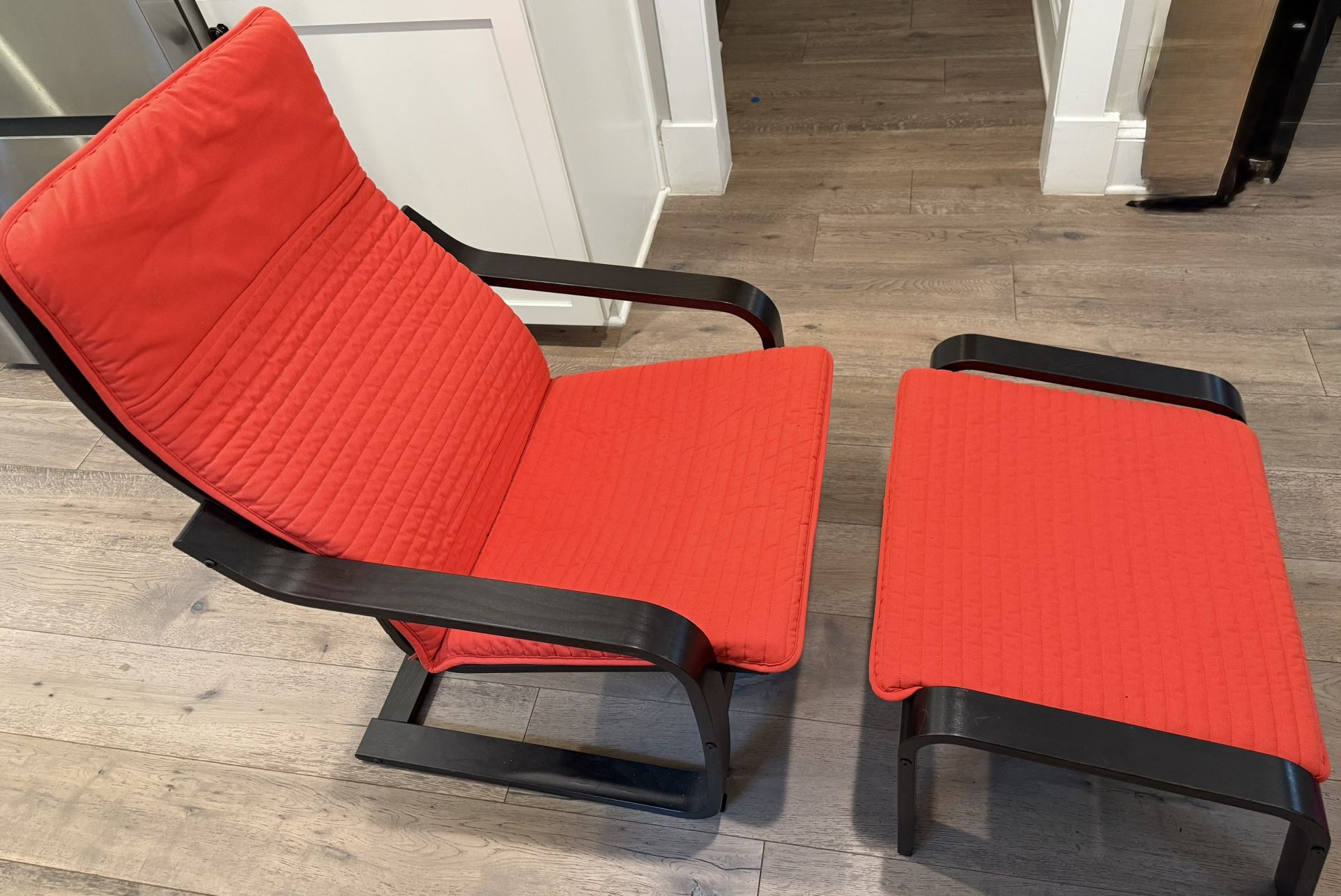 IKEA Armchair with ottoman