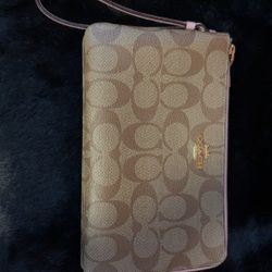 Coach Double Zipper Wallet 