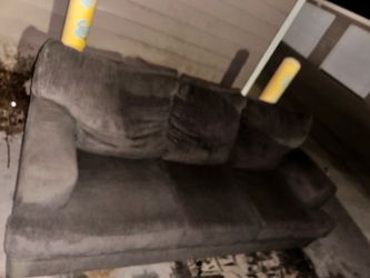Moving sale grey couch
