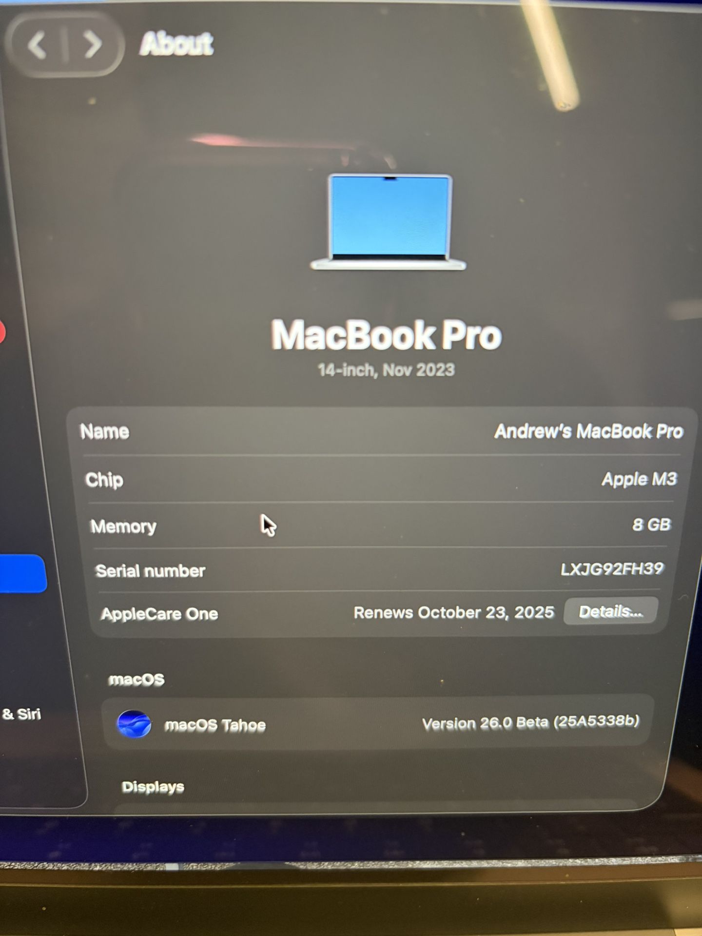 Apple MacBook Pro M3 14