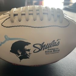 Don Shula Autographed Mini Football