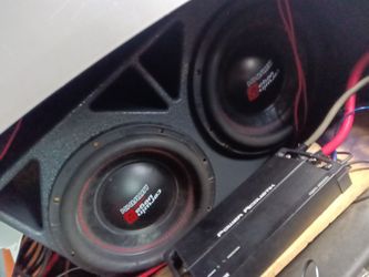2 12's cerwin vega vmaxx in probox hit hard !