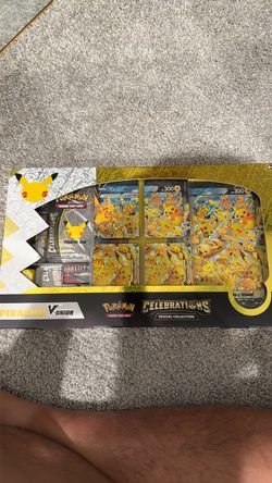 25th celebrations pikachu v union special collection