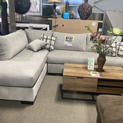 grey sectional ☁️🏡 $1,899