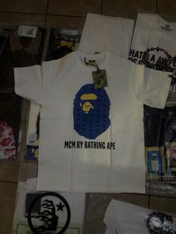 Mcm bape shirt