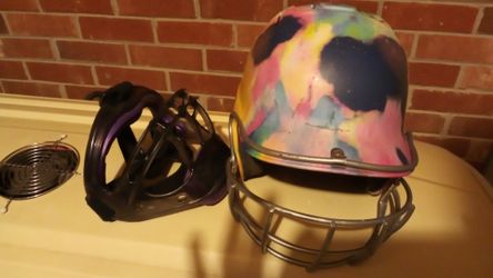 Helmet facemask