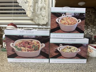 NEW Blue Harbor Casserole Dishes (3 total)