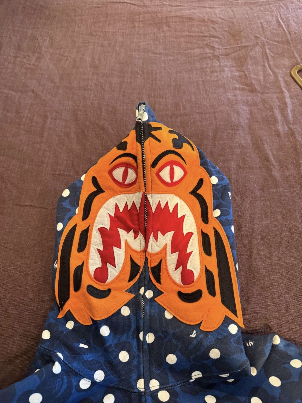 Bape Polkadot Tiger Full Zip