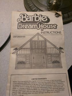 Barbie Dream House 1978
