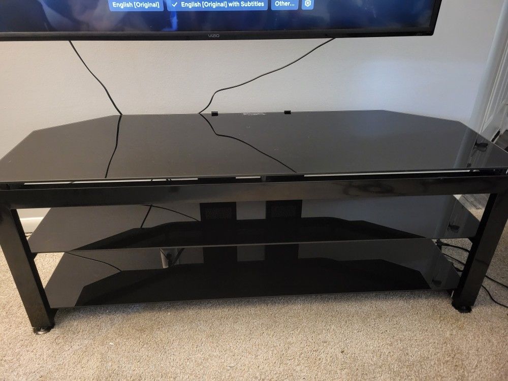 Black TV Stand 