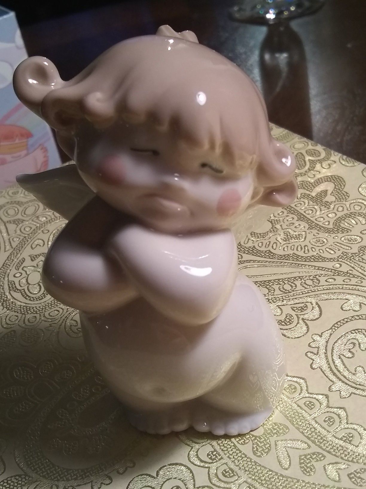 Cheeky Cherubs NAO Collections " it's not fair" Figurine