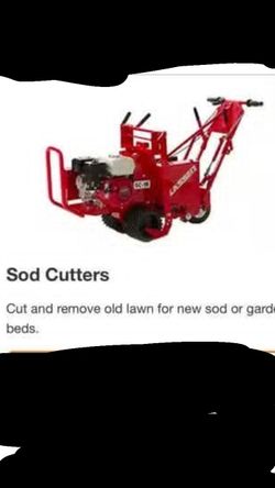 Sod cutters