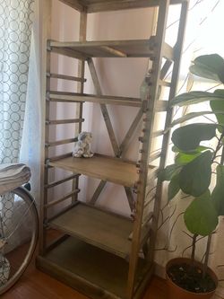 Acacia book shelf