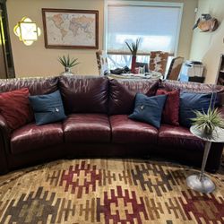 High End Leather Sofa