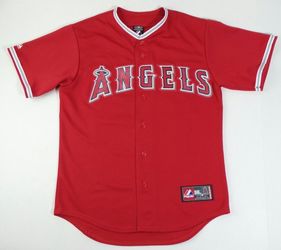 Vintage Majestic Anaheim Angels Josh Hamilton Baseball Jersey Size Men's Medium