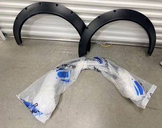UNIVERSAL DURAFLEX FENDER FLARES 7CM - 4 PIECE, BRAND NEW