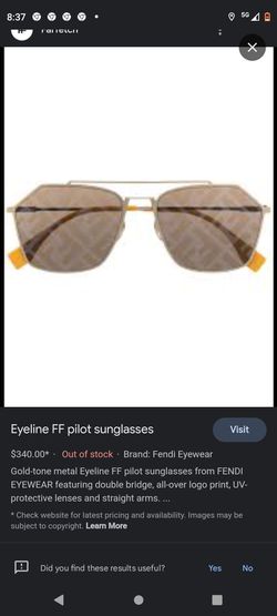 Fendi Sunglasses (After Xmas Sale) for Sale in Richardson, TX - OfferUp