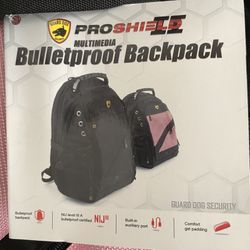  Bulletproof Backpack Level IIIA w/ Gel Padding PINK/BLACK - Brand New
