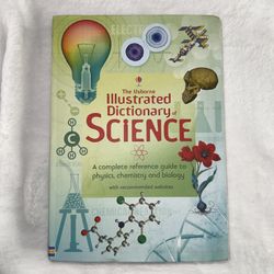 Usborne Illustrated Dictionary of Science Physics Chemistry Biology Reference 