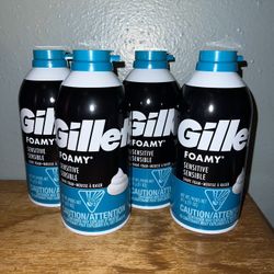 Gillette Foamy Sensitive Shave Foam Set