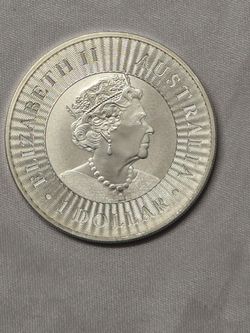 2019 1 oz Australian Kangaroo Silver Coin