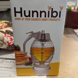 Glass Honey Dispenser