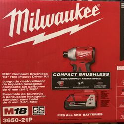 Milwaukee Impact Drill