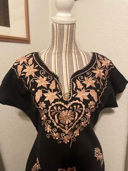 Mexican embroidered Dress